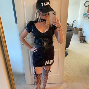 SWAT sexy halloween costume w/accessories